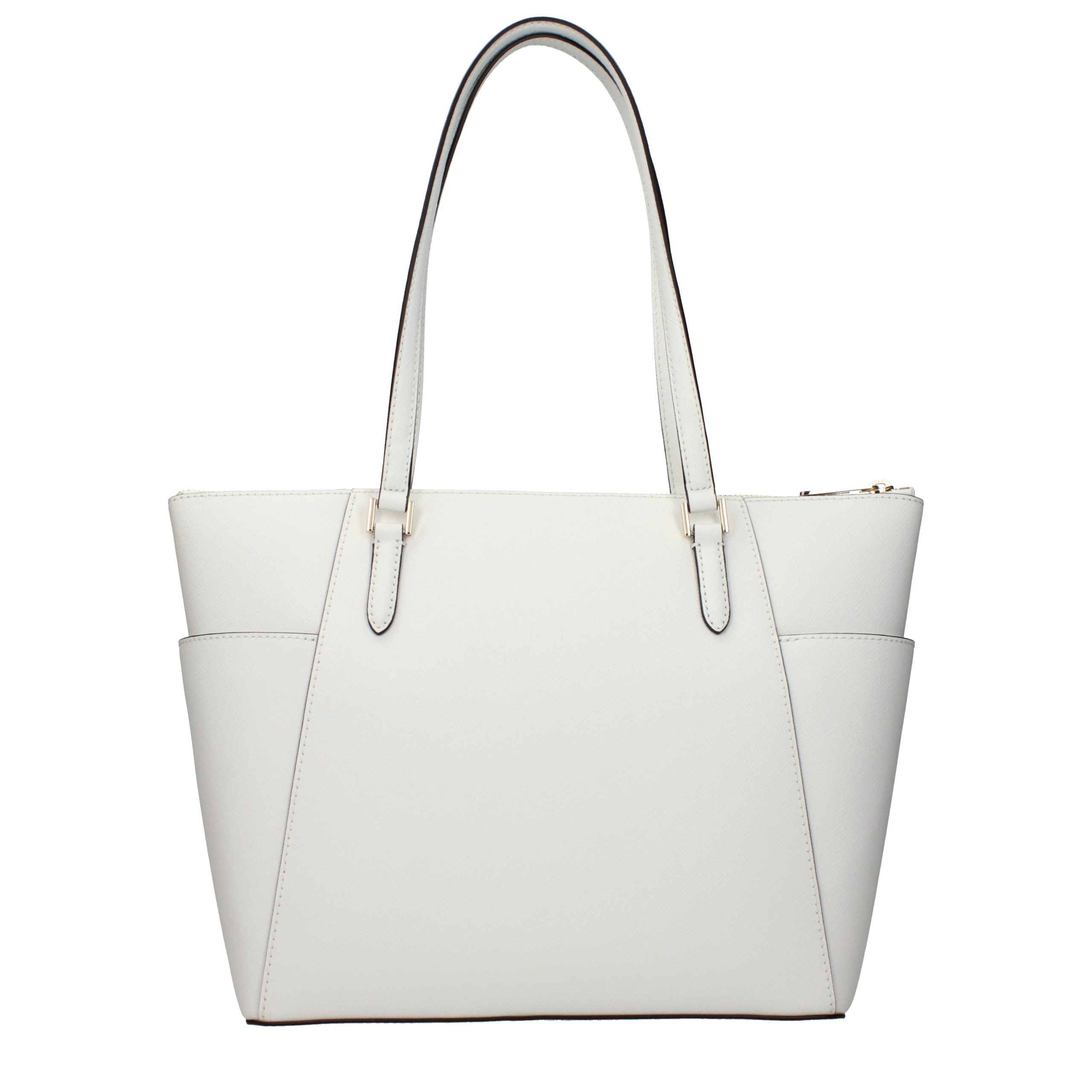 Michael Kors White Leather Shoulder Bag - Image 3