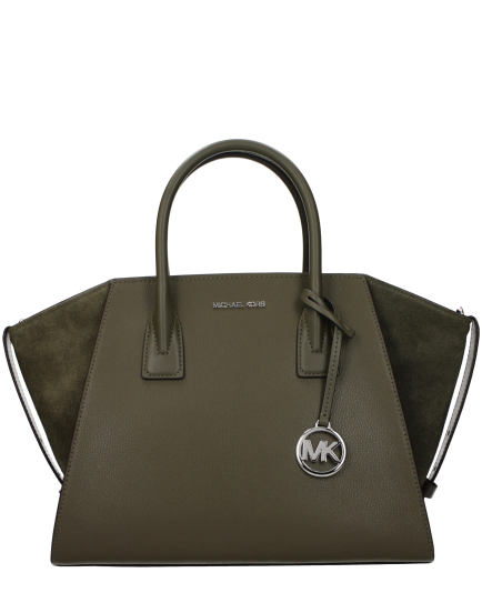 Michael Kors Green Leather Handbag