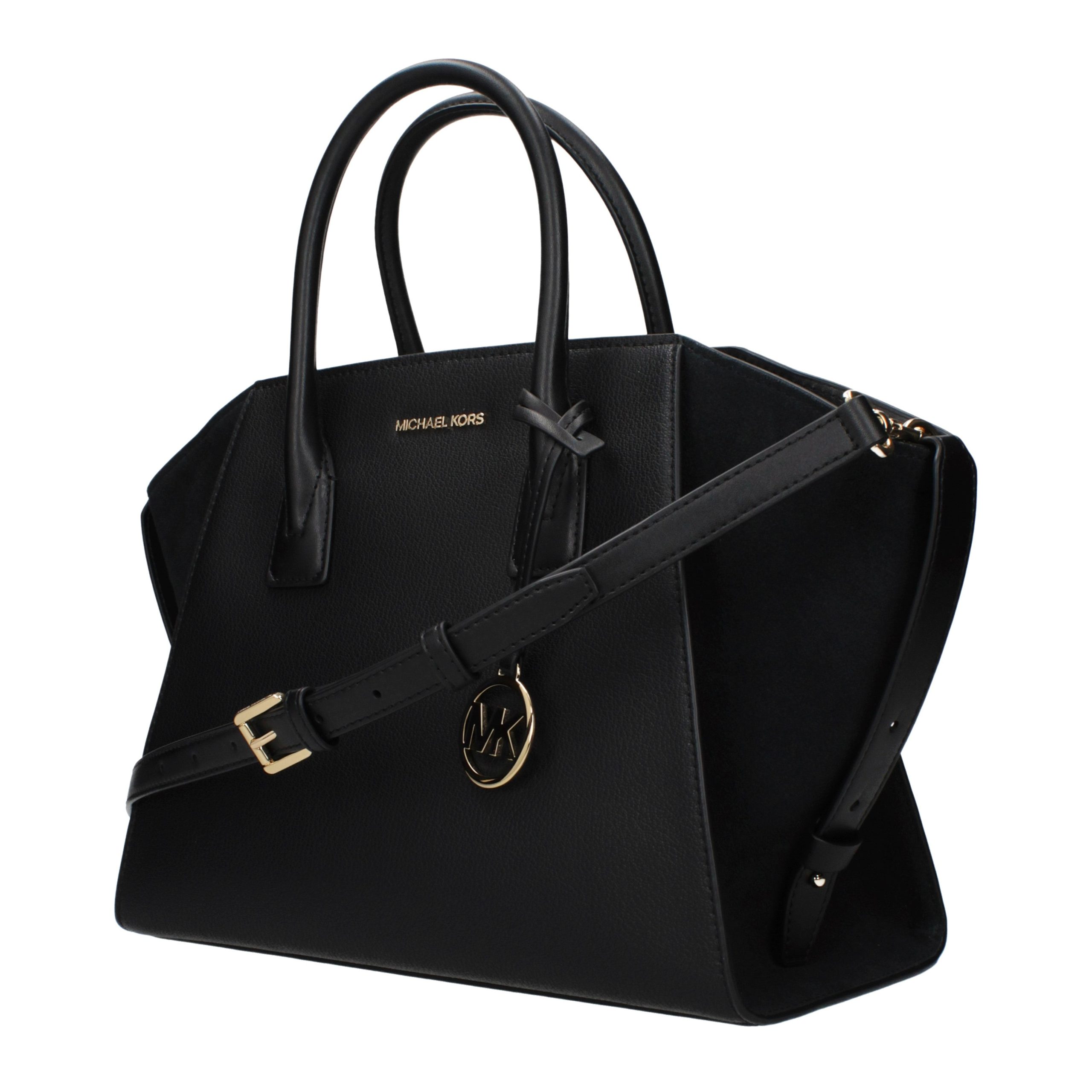 Michael Kors Black Leather Handbag - Image 2