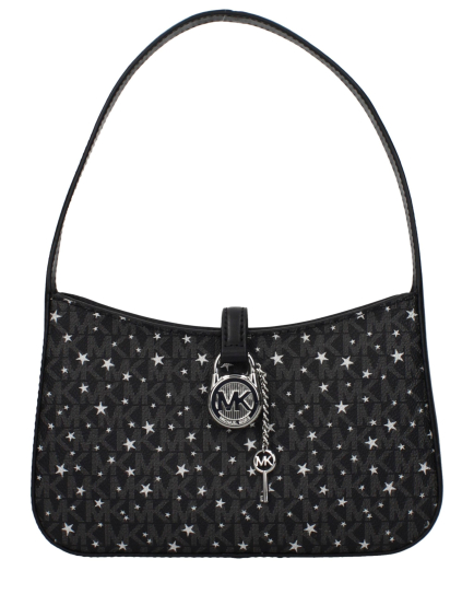 Michael Kors Black Fabric Handbag