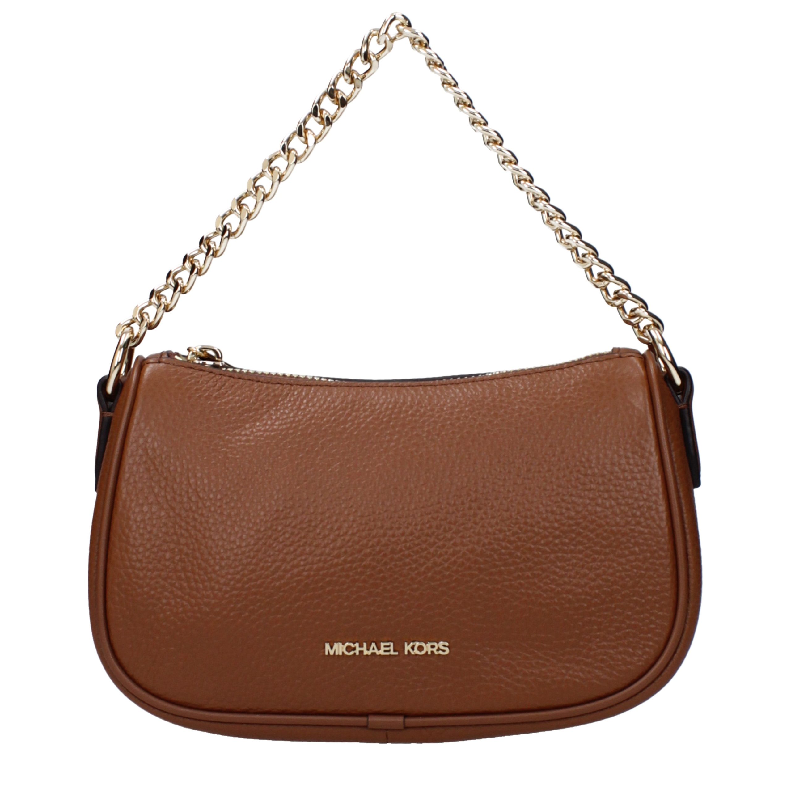 Michael Kors Brown Leather Handbag