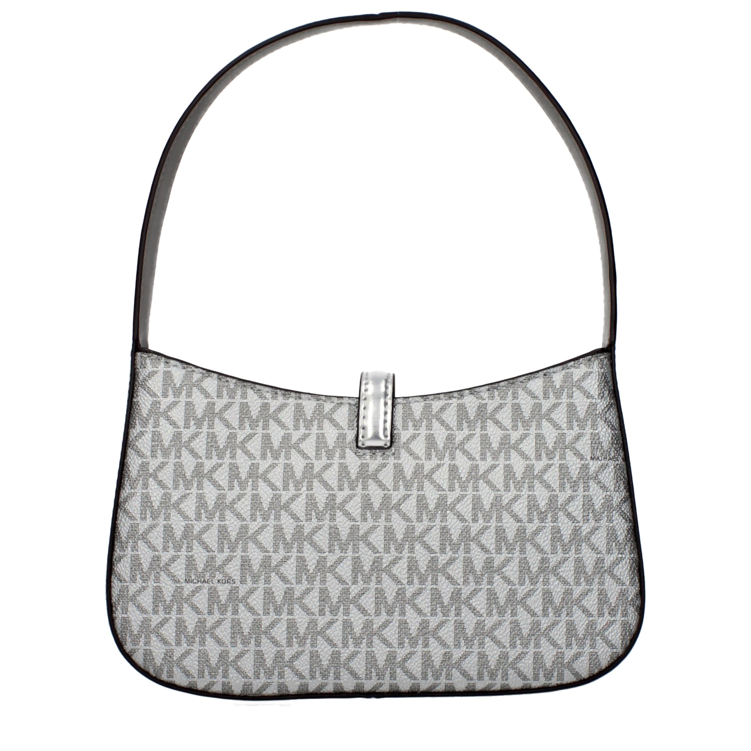 Michael Kors Gray Fabric Handbag - Image 3
