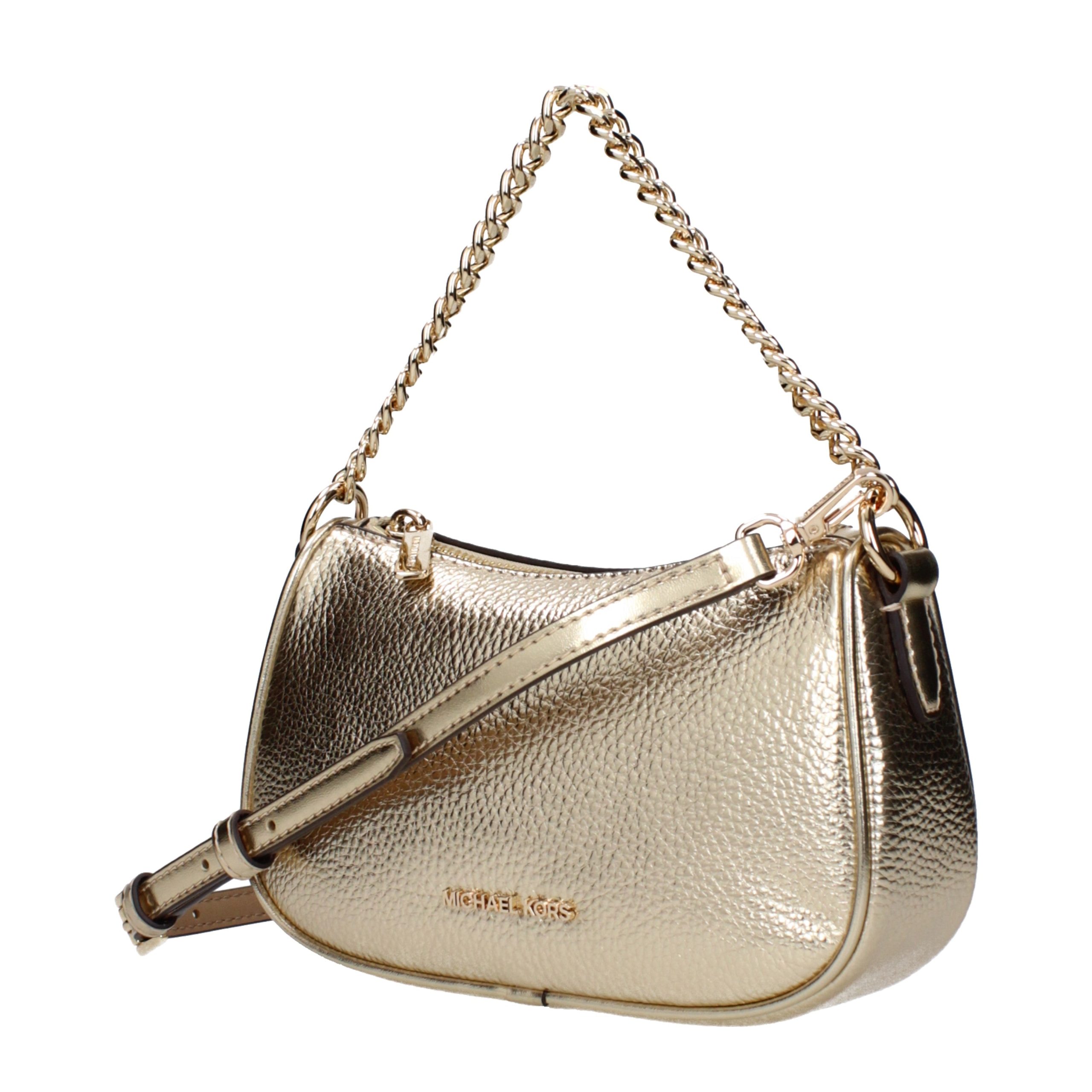 Michael Kors Gold Leather Handbag - Image 2