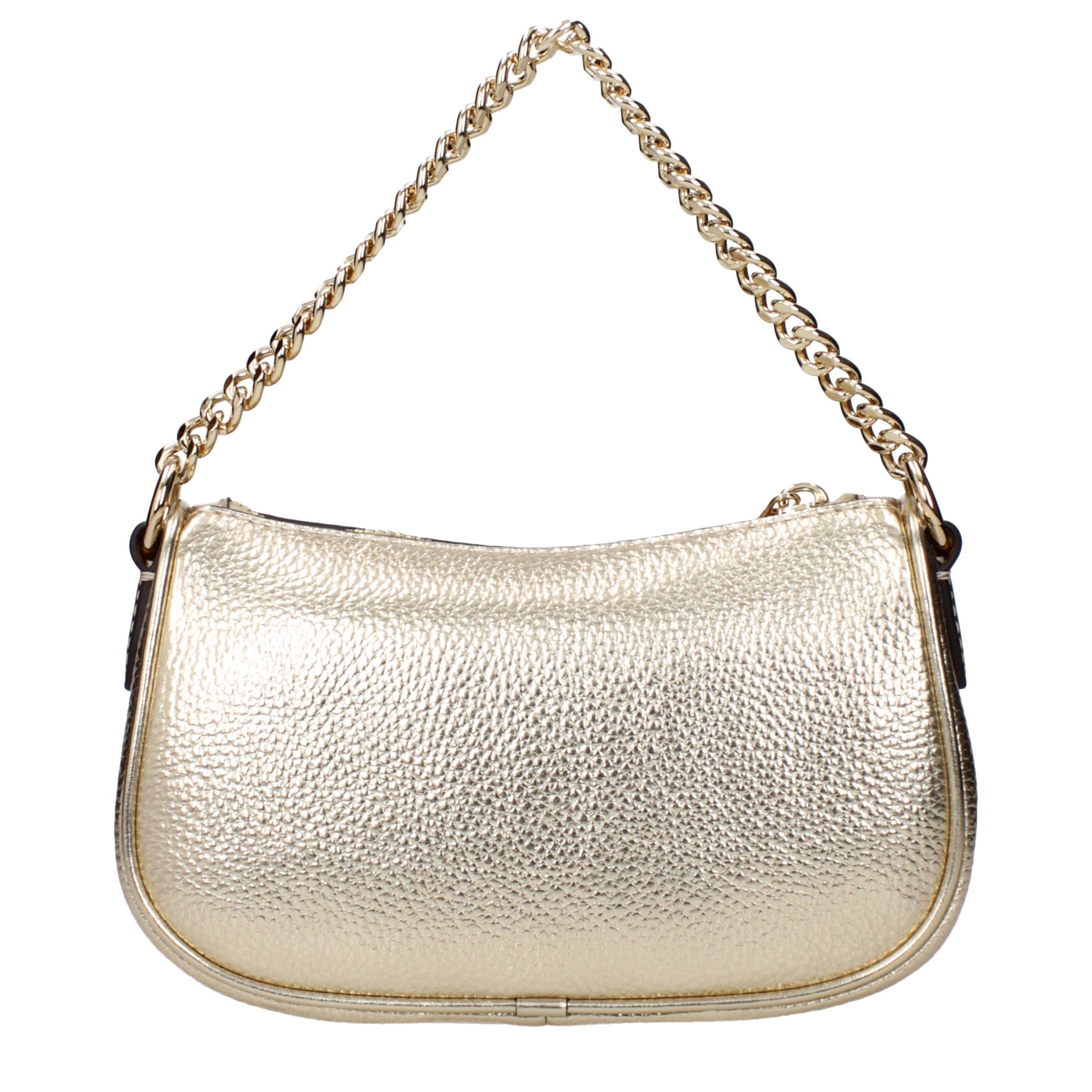 Michael Kors Gold Leather Handbag - Image 3