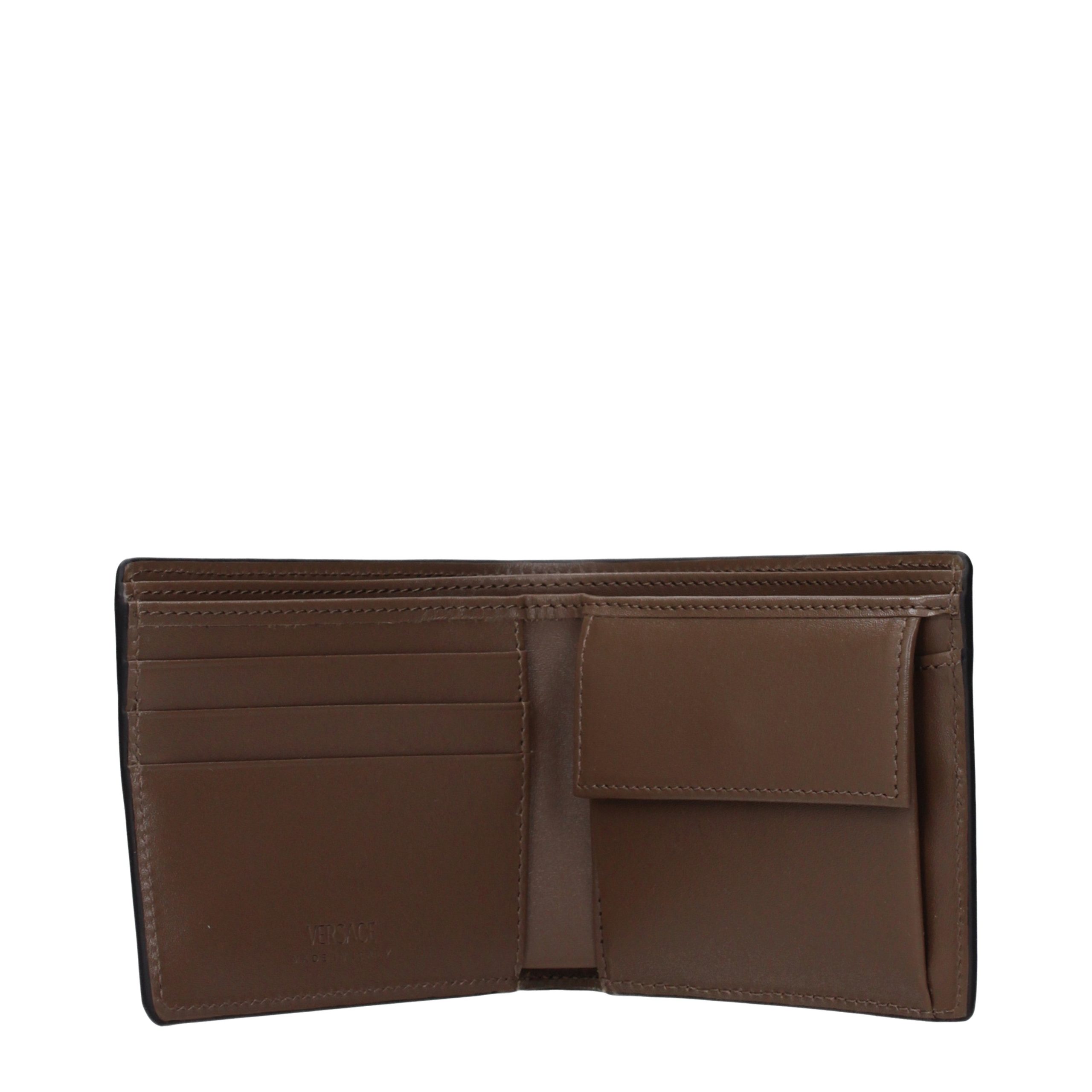 Versace Brown Leather Wallet - Image 3
