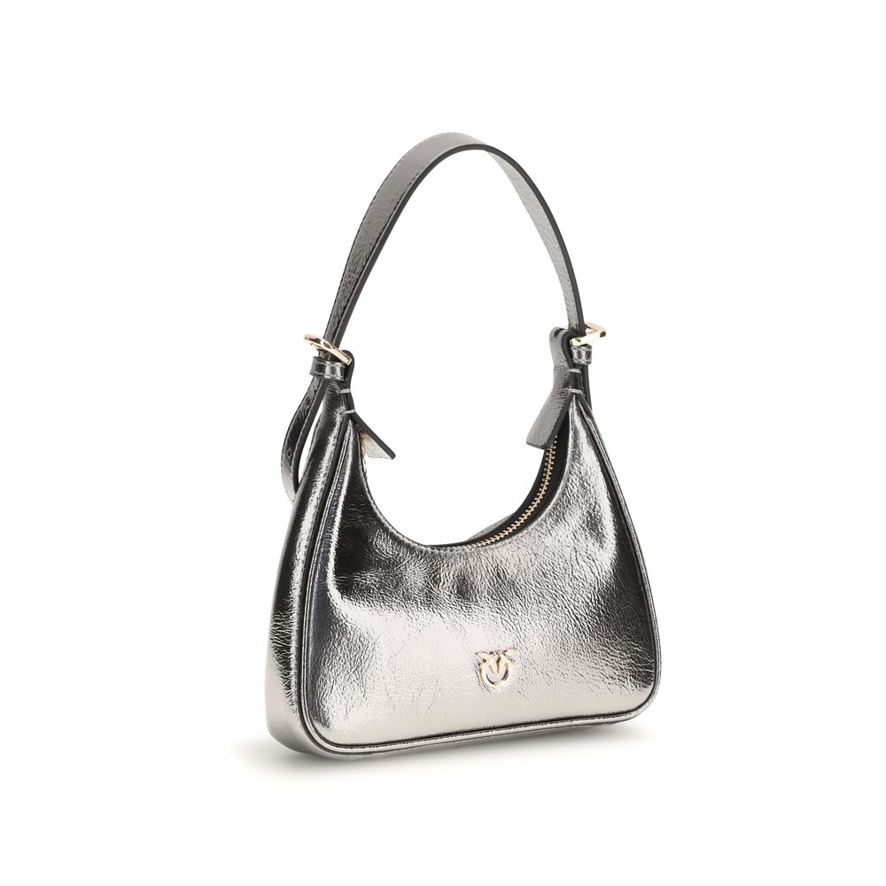 PINKO Silver Lamb Ovis Aries Aries Shoulder Bag - Image 2