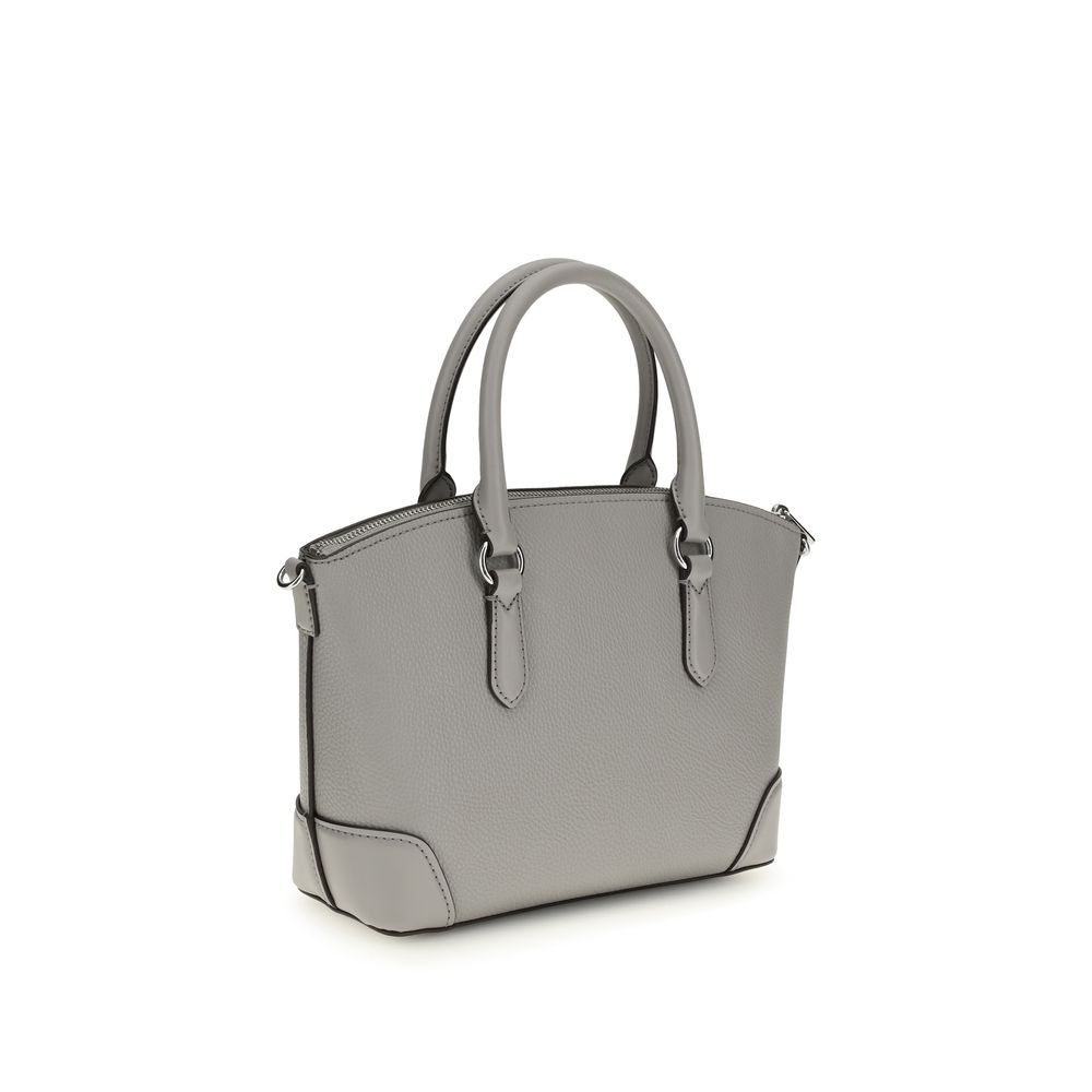 Michael Kors Gray Calf Leather Bos Taurus Handbag - Image 3