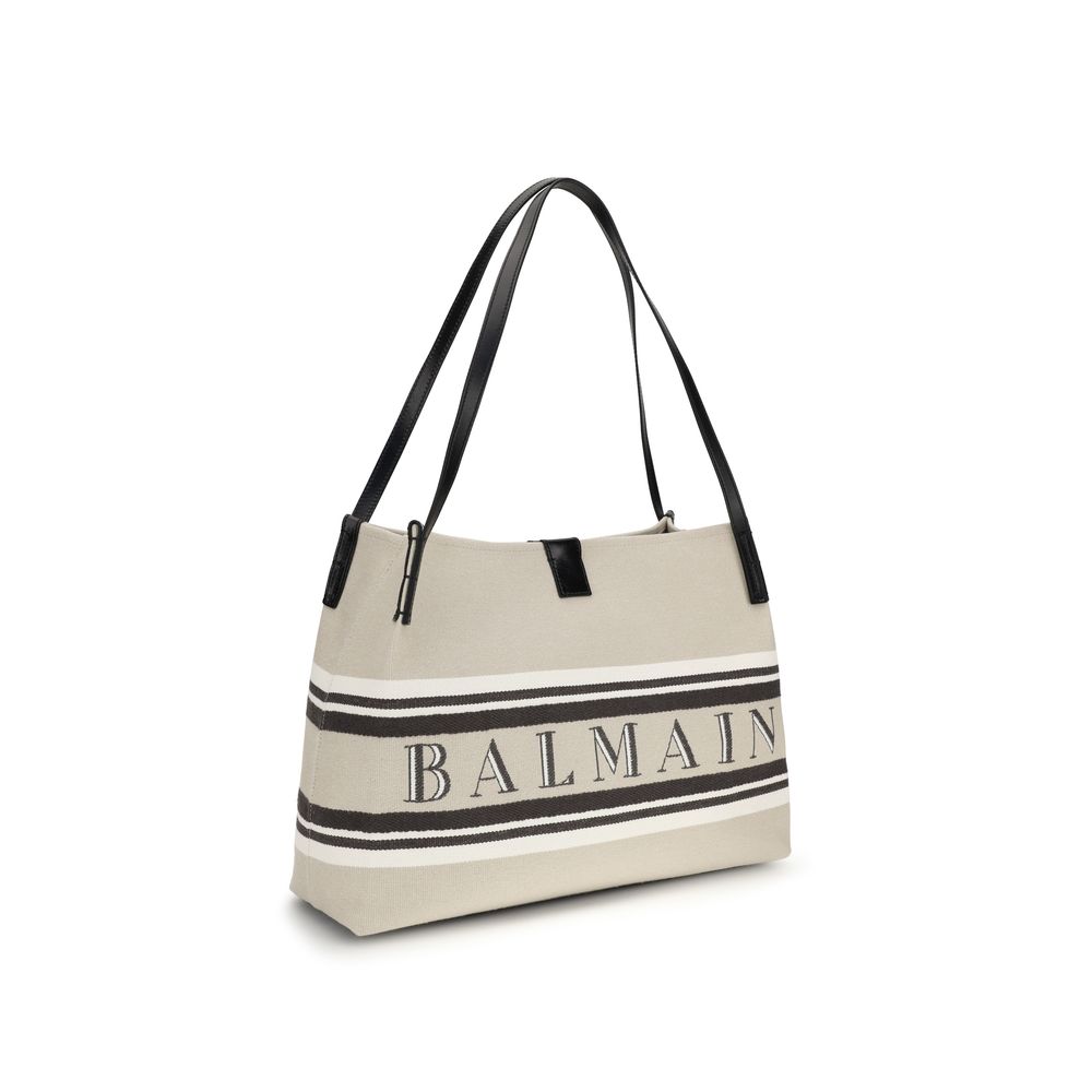 Balmain Multicolor Cotton Shoulder Bag - Image 2