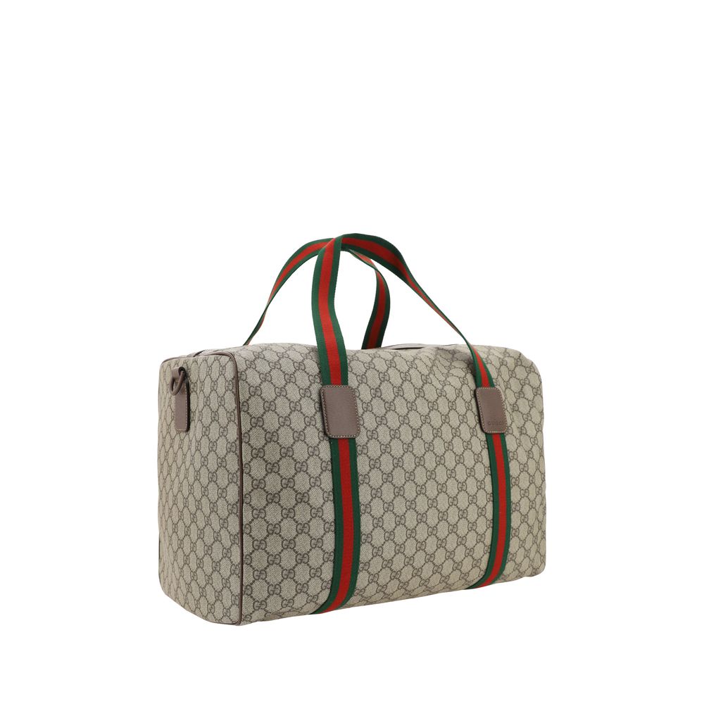 Gucci Brown Polyethylene Luggage And Travel - Image 3