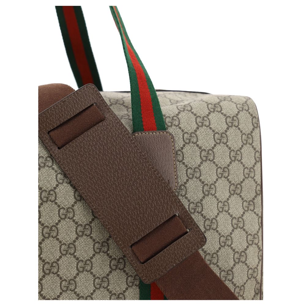 Gucci Brown Polyethylene Luggage And Travel - Image 4