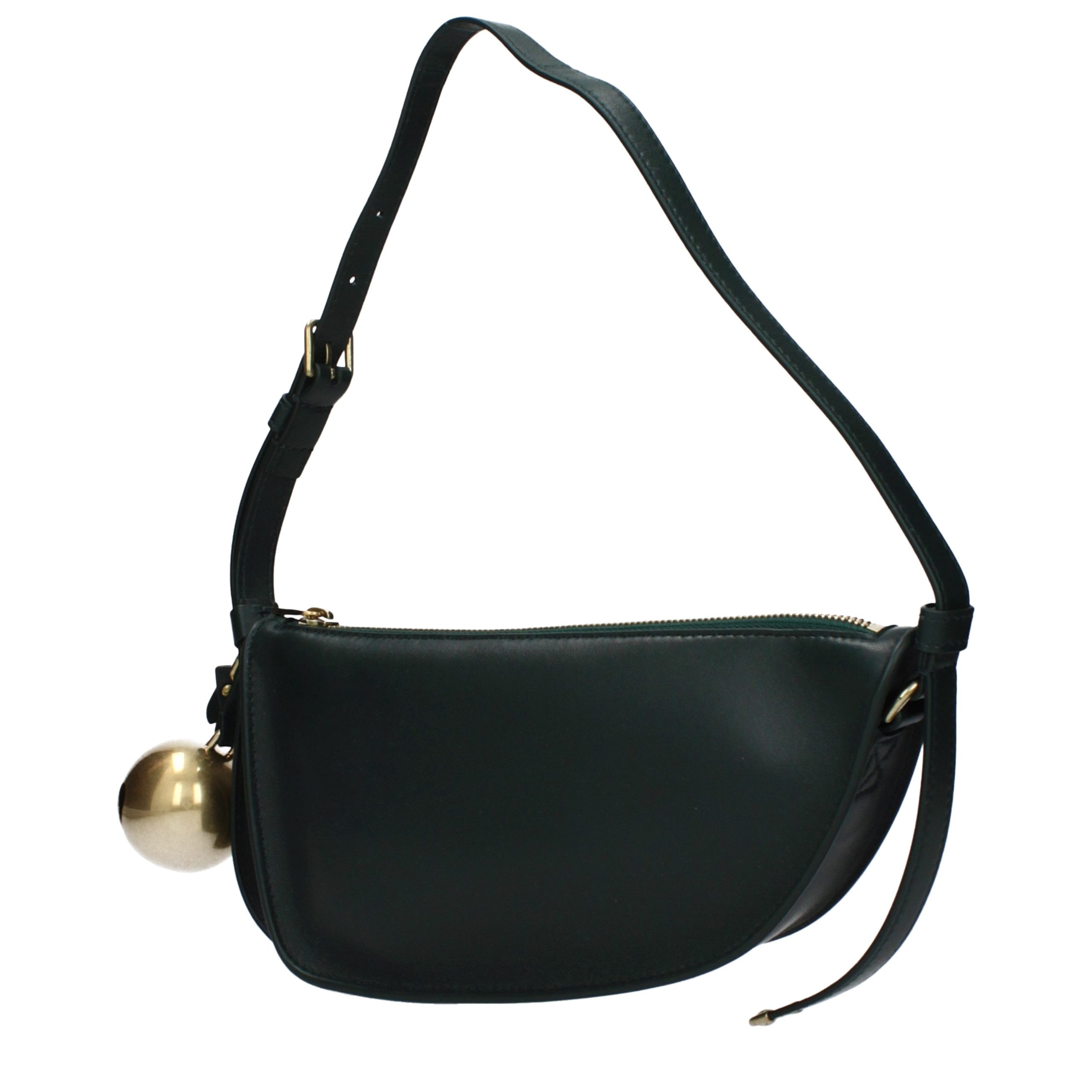 Burberry Green Leather Shoulder Bag - Image 2