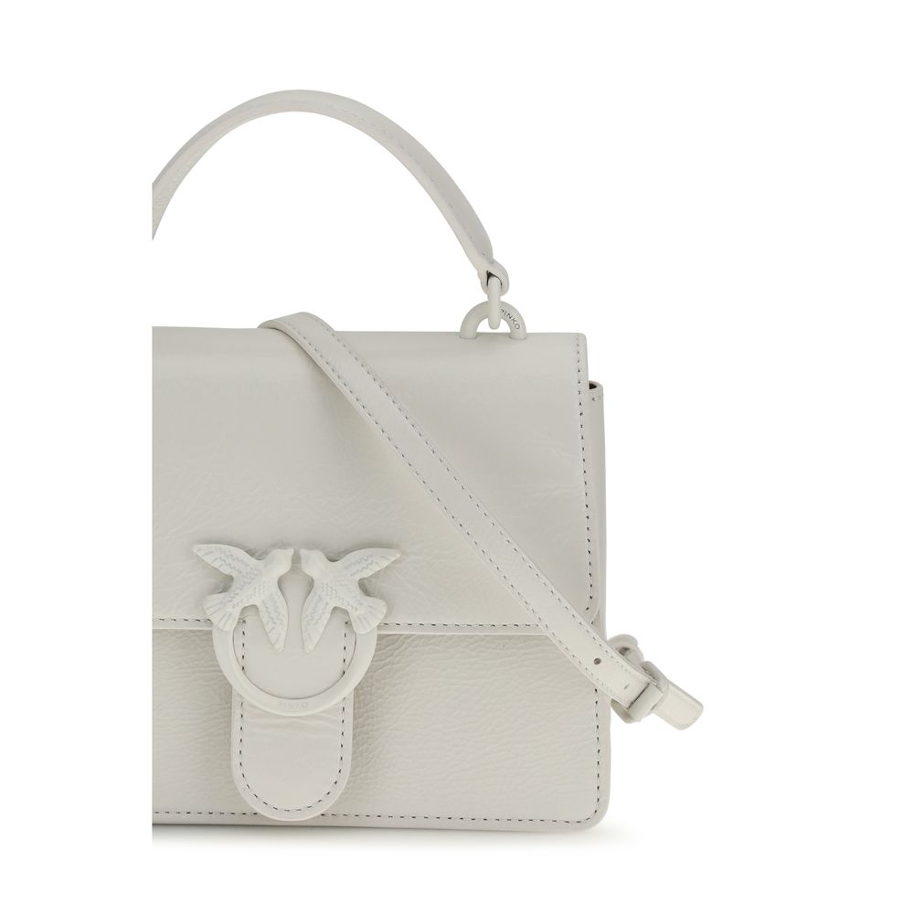 PINKO White Goatskin Handbag - Image 4