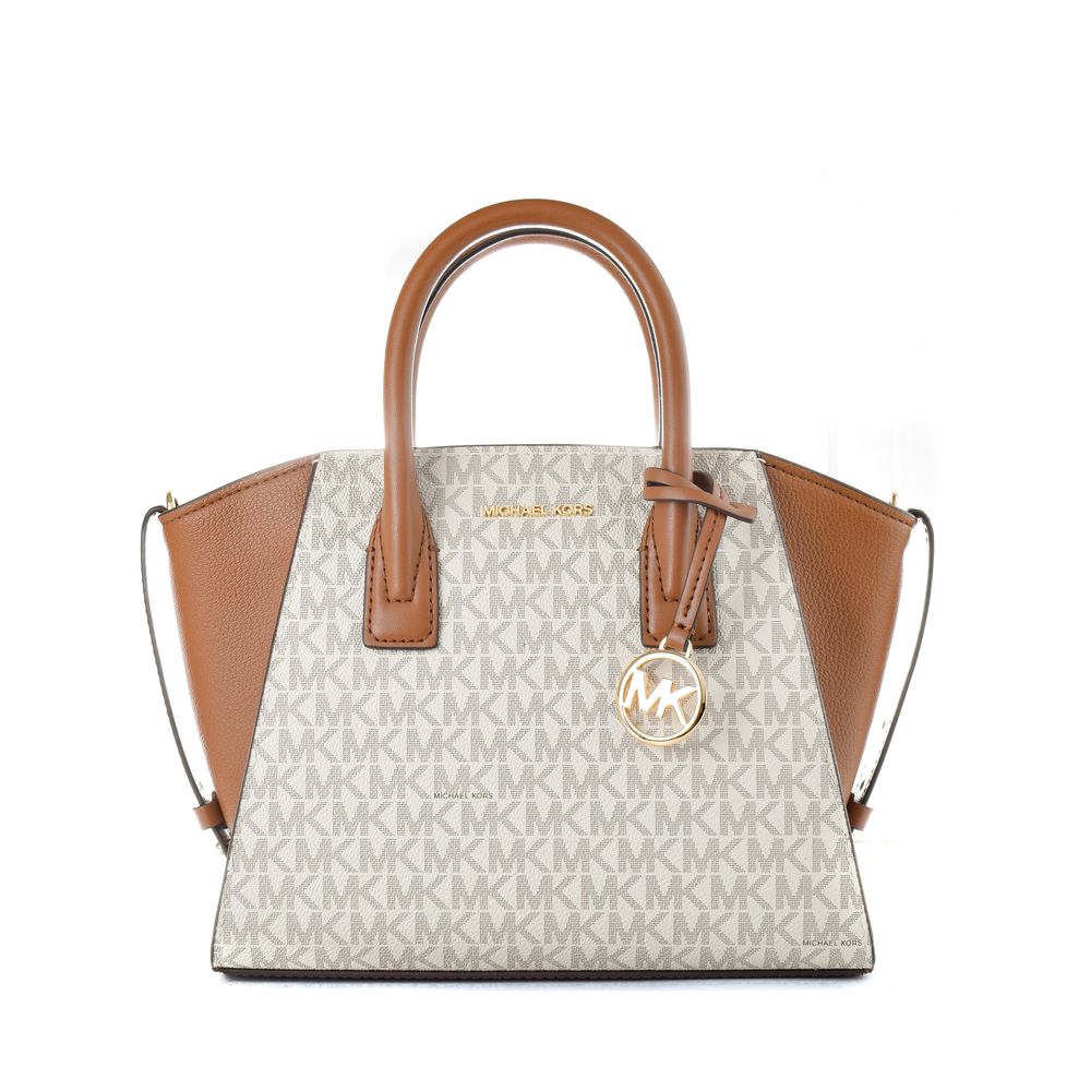 Michael Kors Beige Canvas Handbag