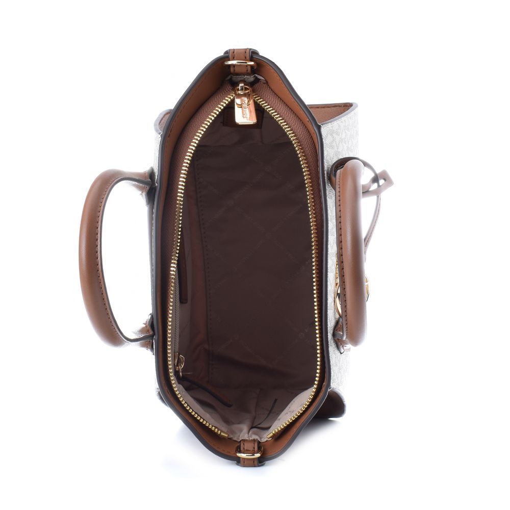 Michael Kors Beige Canvas Handbag - Image 3