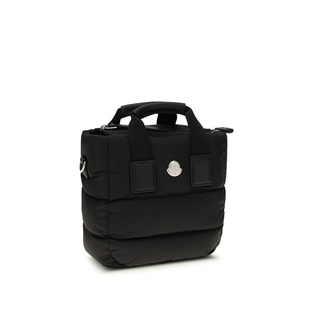 Moncler Black Goose Down Shoulder Bag - Image 2