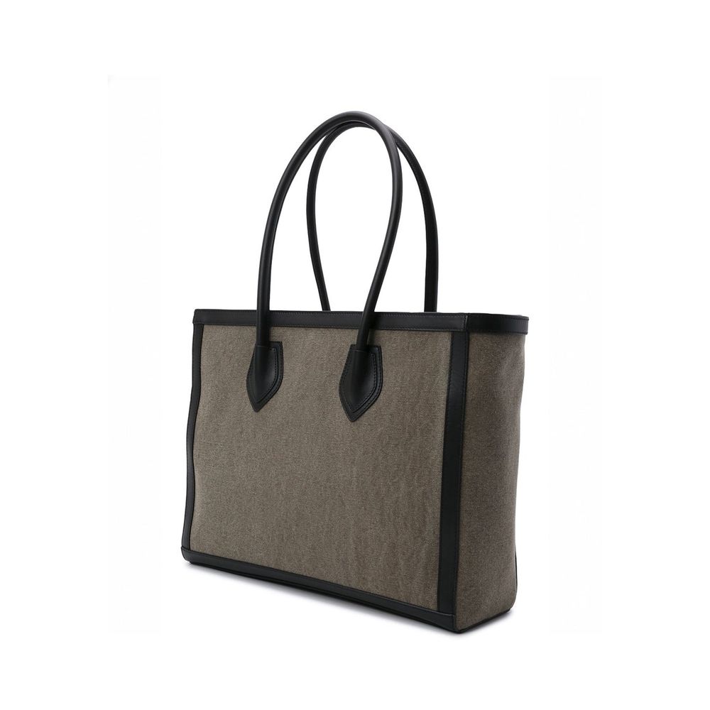 Balmain Bicolor Cotton Tote Bag - Image 2