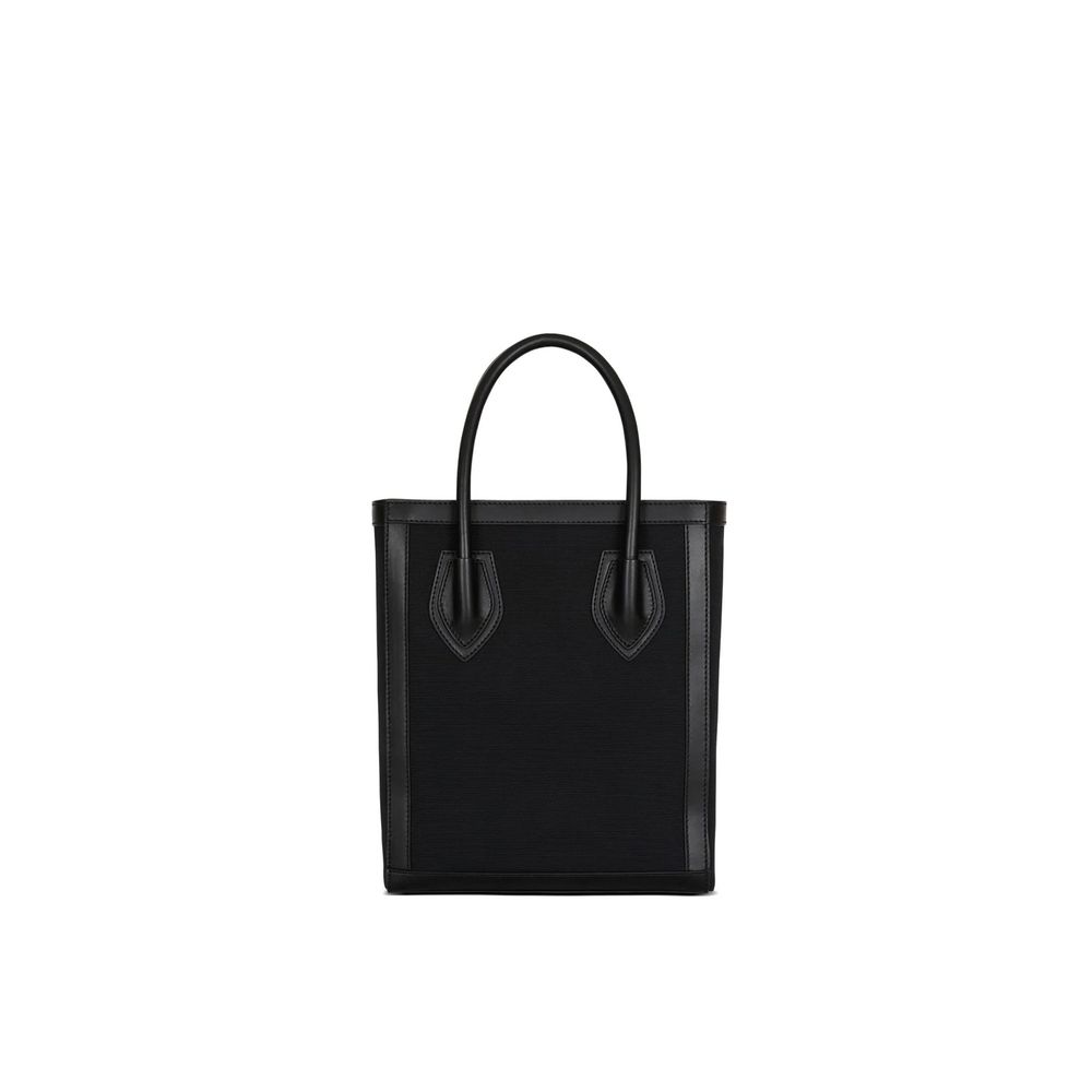 Balmain Black Cotton Tote Bag - Image 2