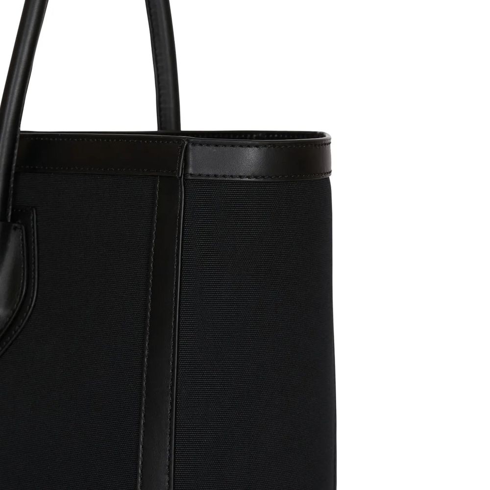 Balmain Black Cotton Tote Bag - Image 3