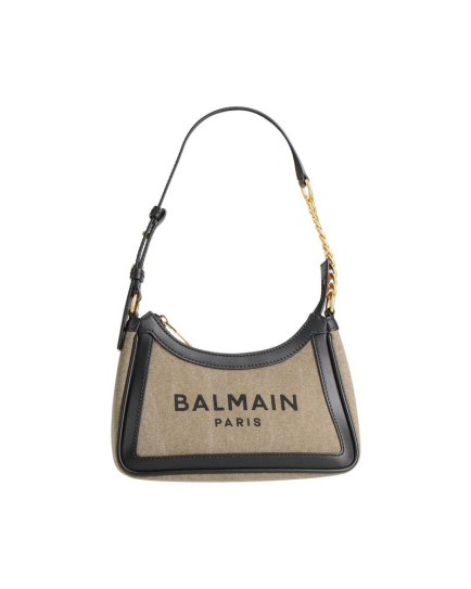 Balmain Bicolor Cotton Shoulder Bag