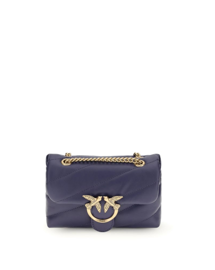 PINKO Multicolor Calf Leather Bos Taurus Shoulder Bag