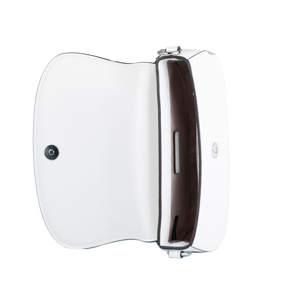 Michael Kors White Leather Shoulder Bag - Image 3