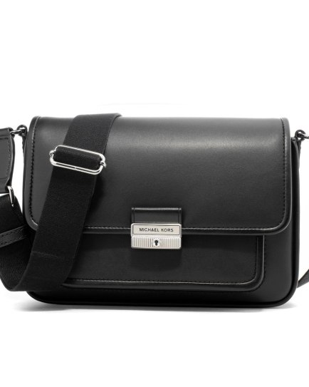 Michael Kors Black Leather Shoulder Bag