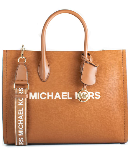 Michael Kors Brown Leather Shoulder Bag