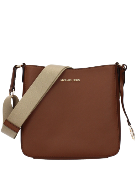 Michael Kors Brown Leather Shoulder Bag