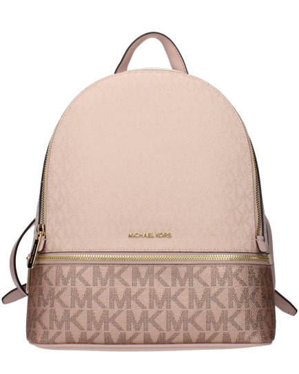 Michael Kors Pink Fabric Backpack
