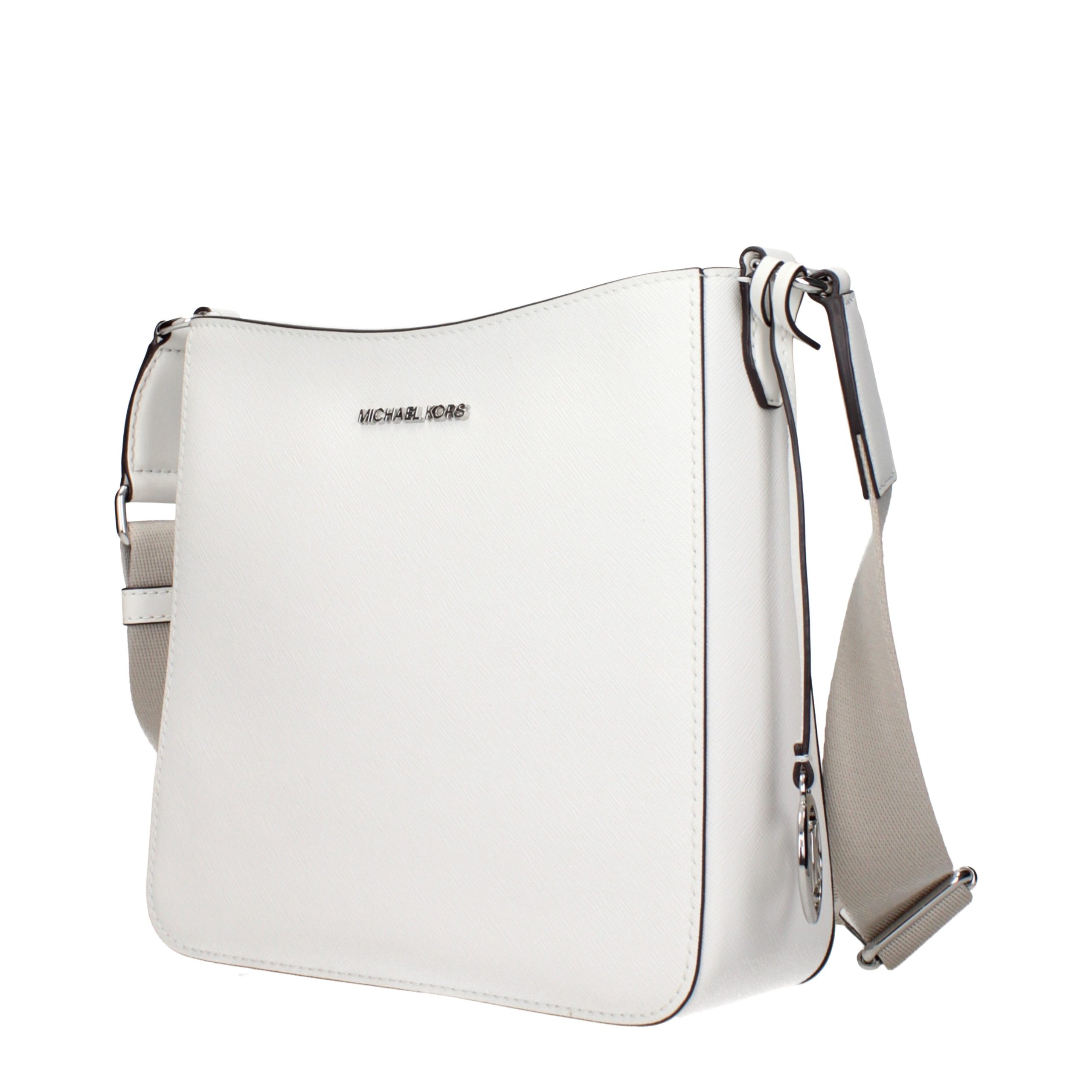 Michael Kors White Leather Shoulder Bag - Image 2