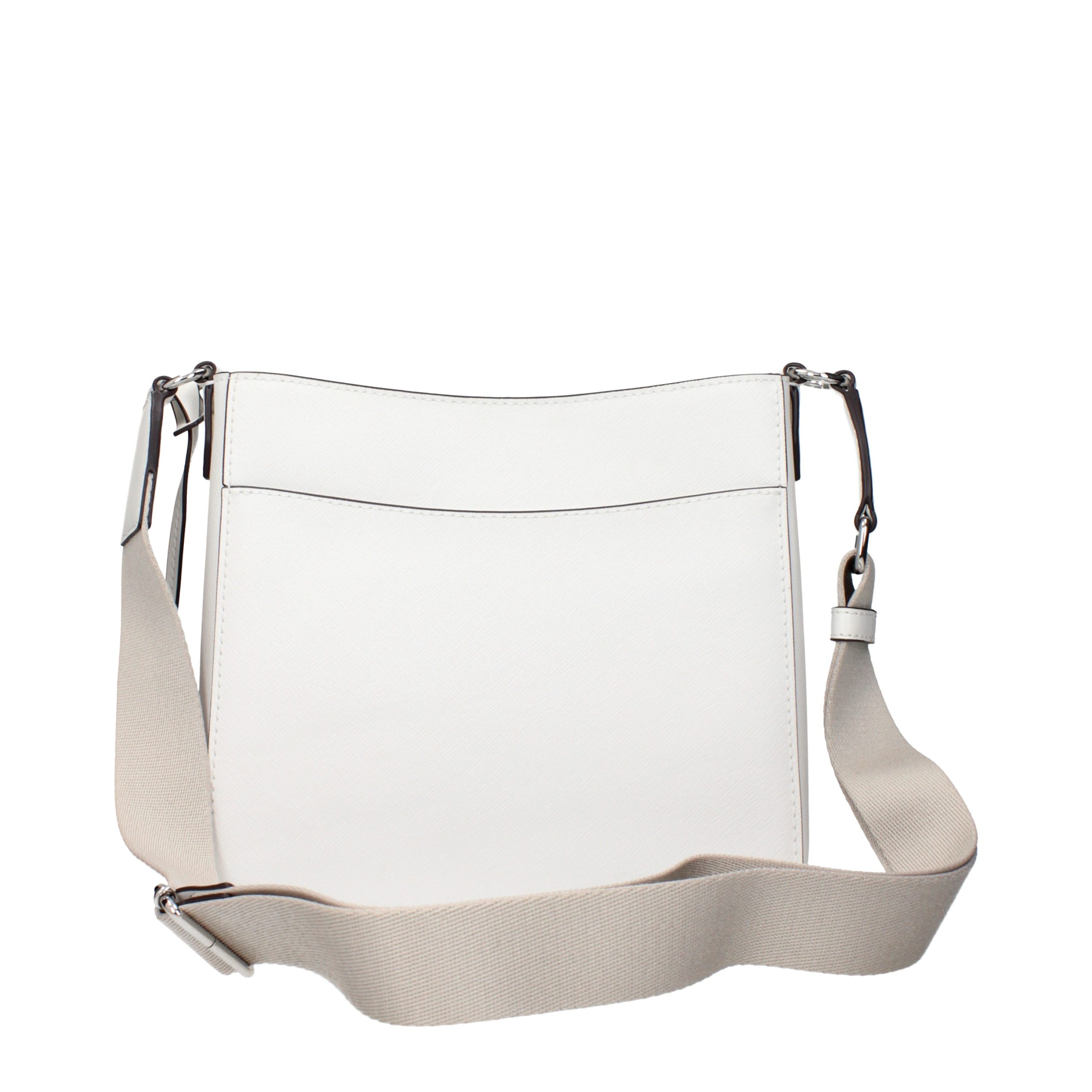 Michael Kors White Leather Shoulder Bag - Image 3