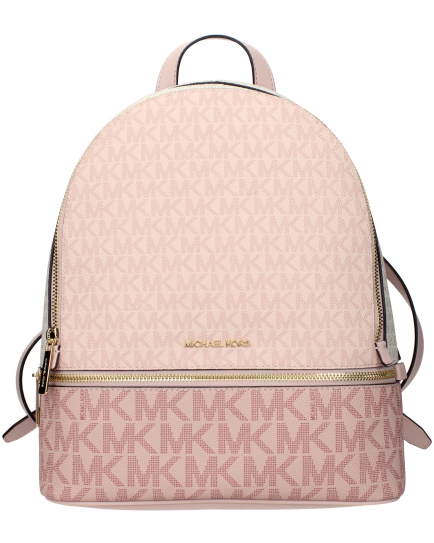 Michael Kors Pink Fabric Backpack