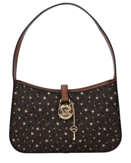 Michael Kors Brown Fabric Handbag