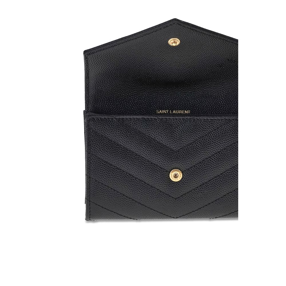 Saint Laurent Leather Wallet - Image 3