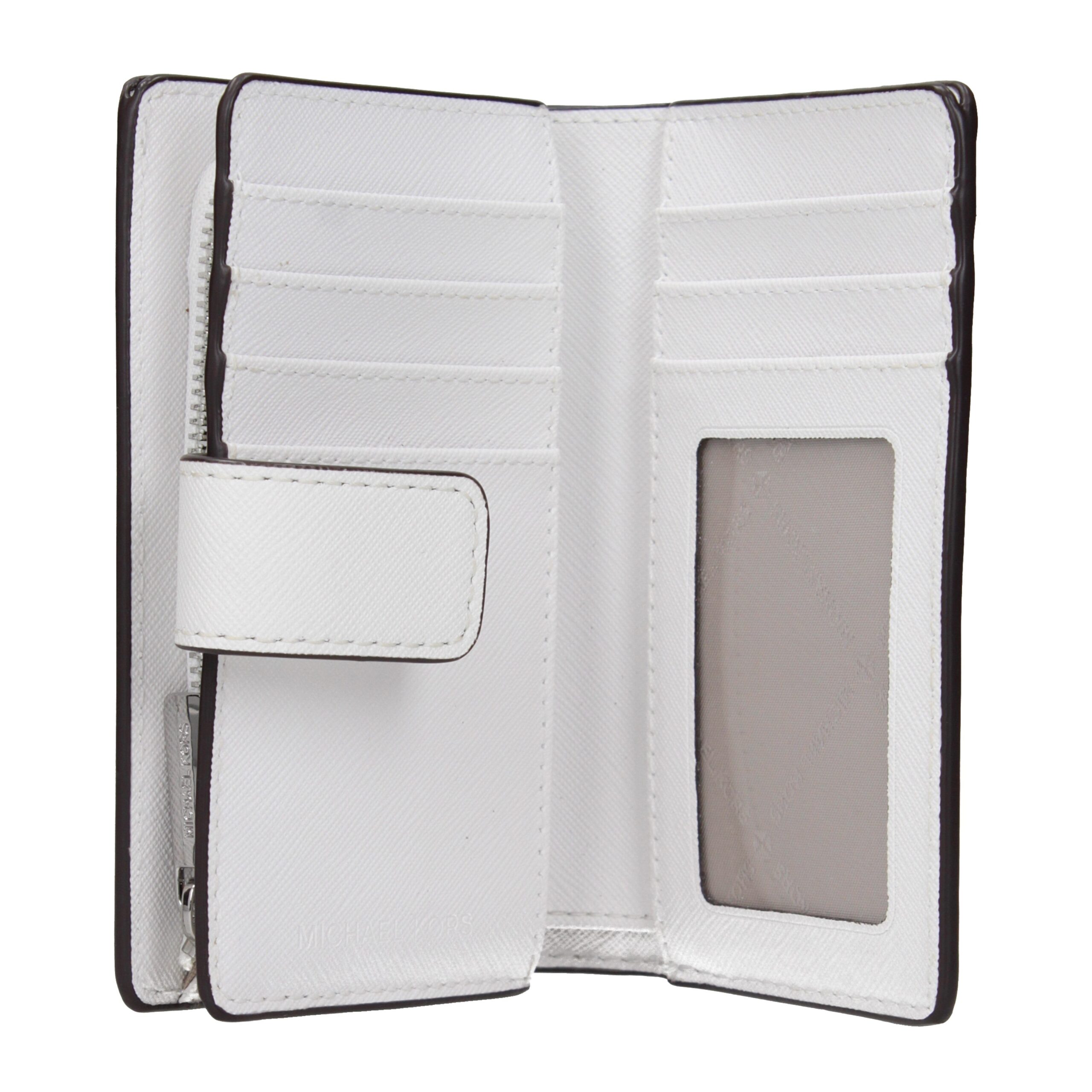 Michael Kors White Leather Wallet - Image 3