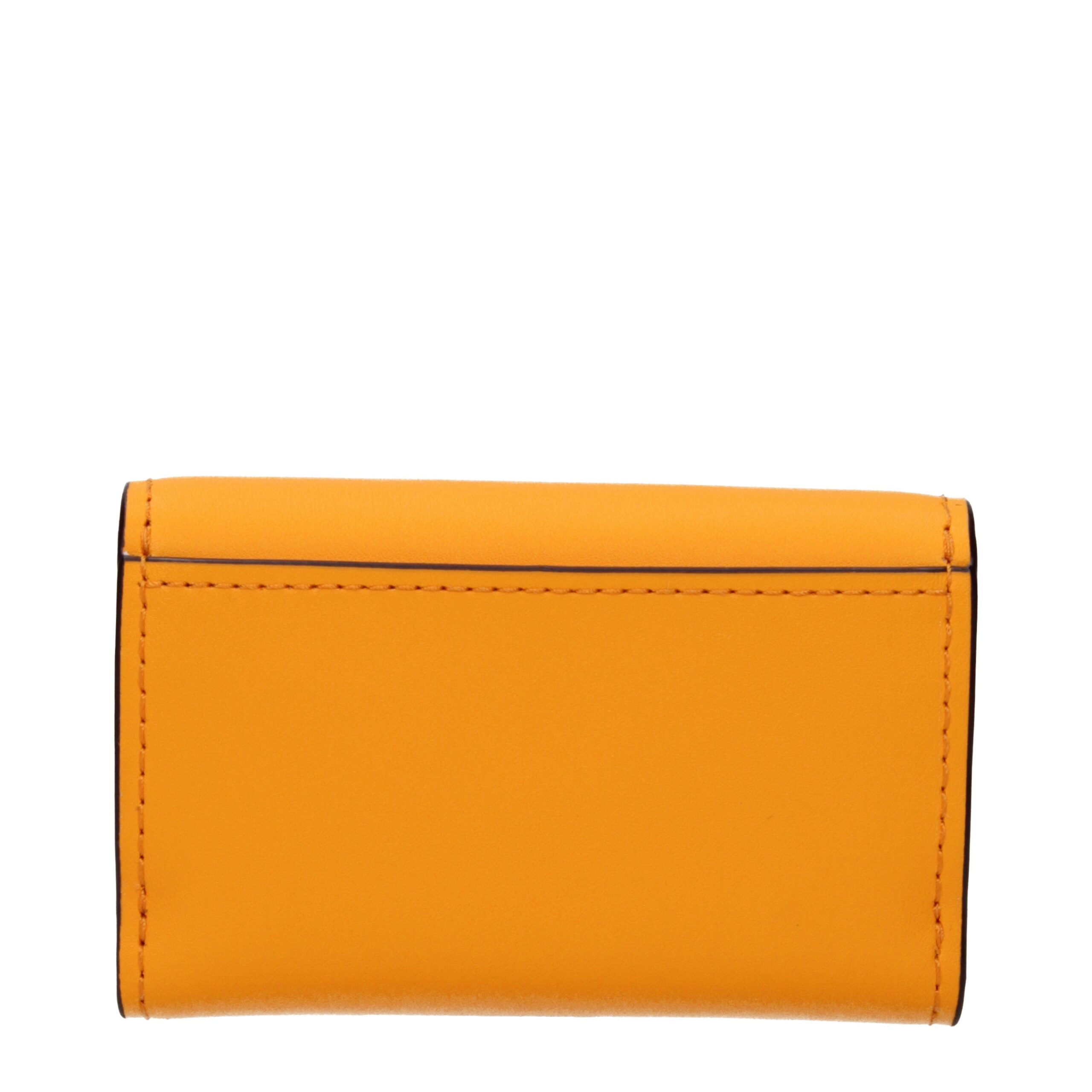 Michael Kors Orange Leather Wallet - Image 2