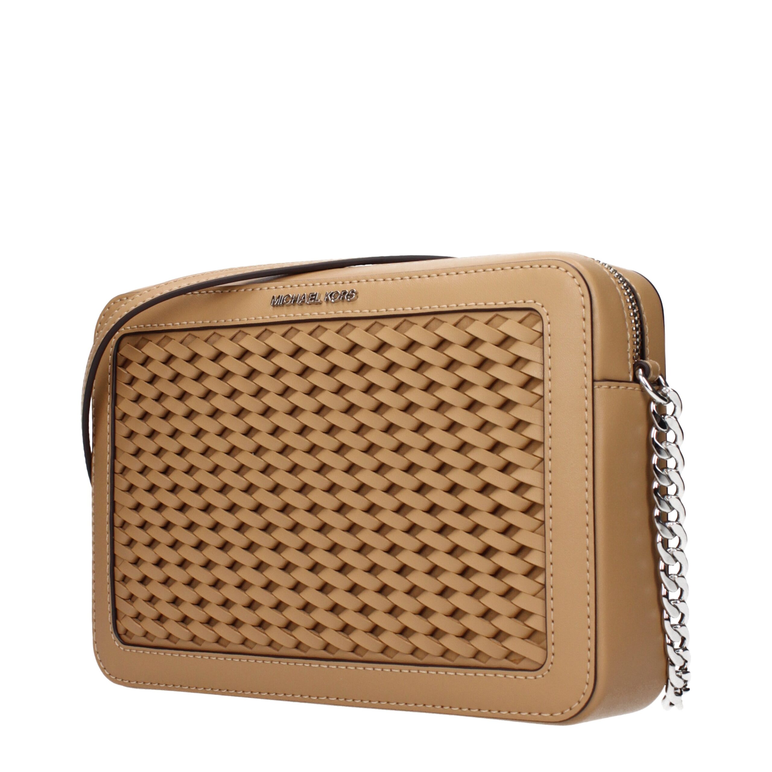 Michael Kors Brown Leather Crossbody Bag - Image 2