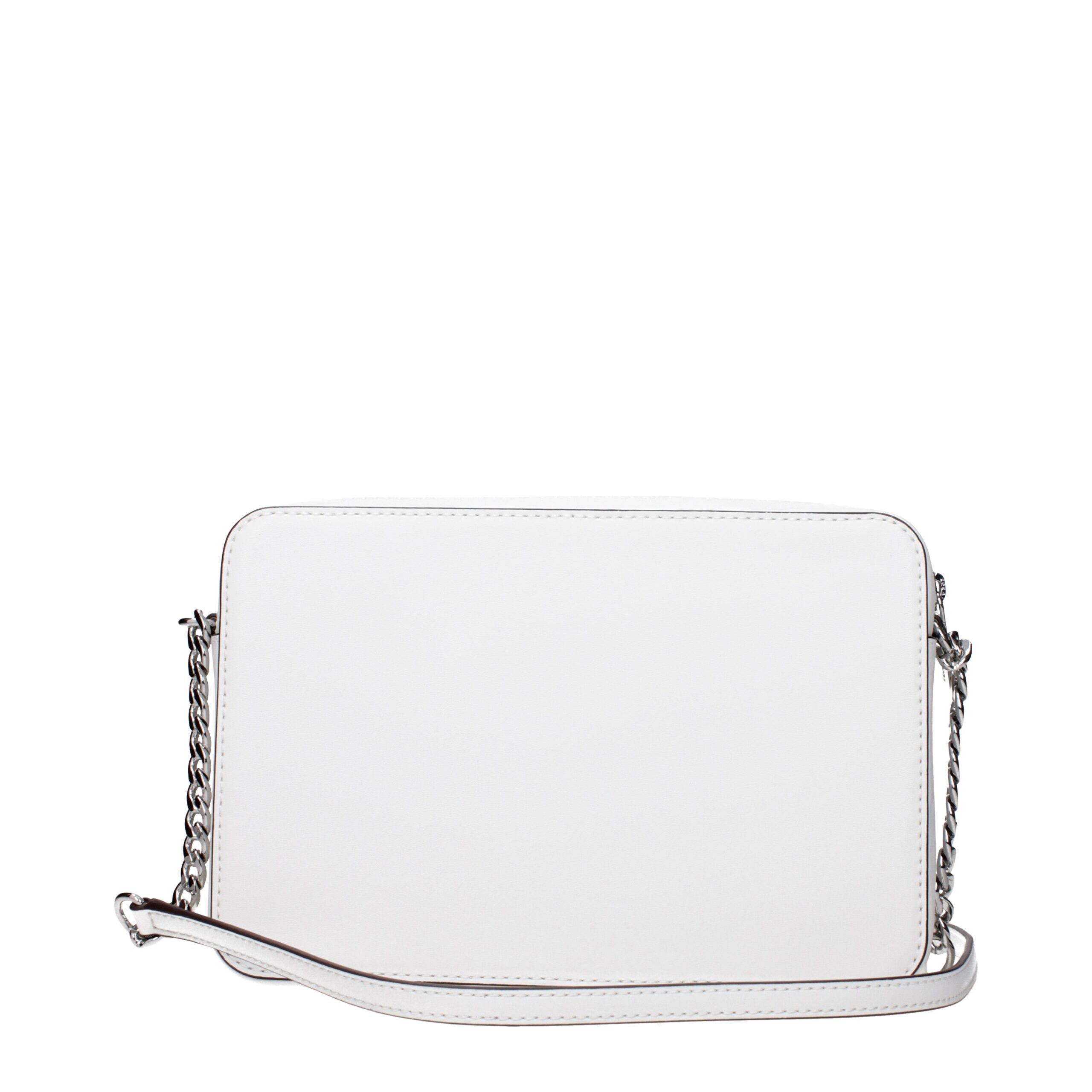 Michael Kors White Leather Crossbody Bag - Image 3