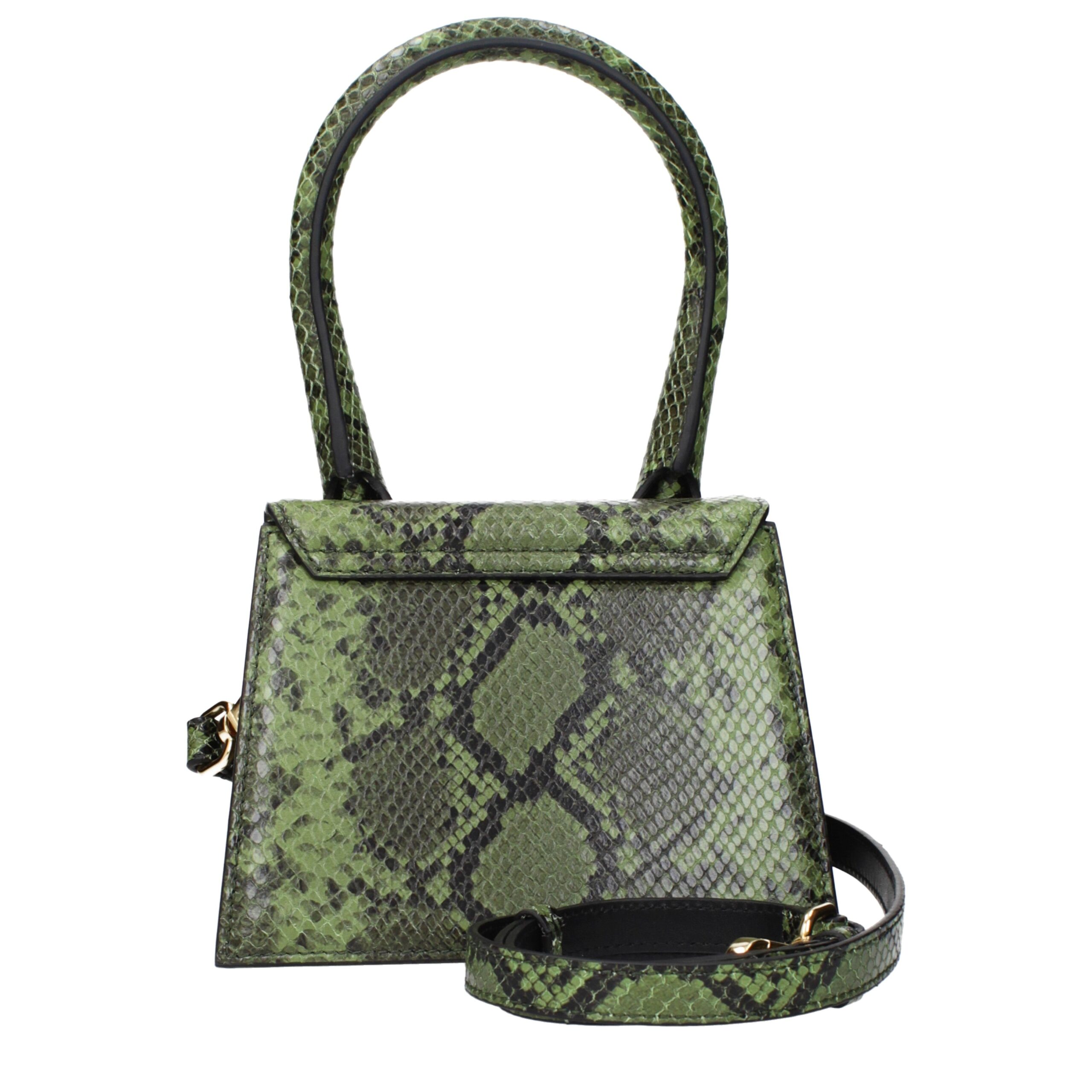 Jacquemus Green Leather Handbag - Image 3
