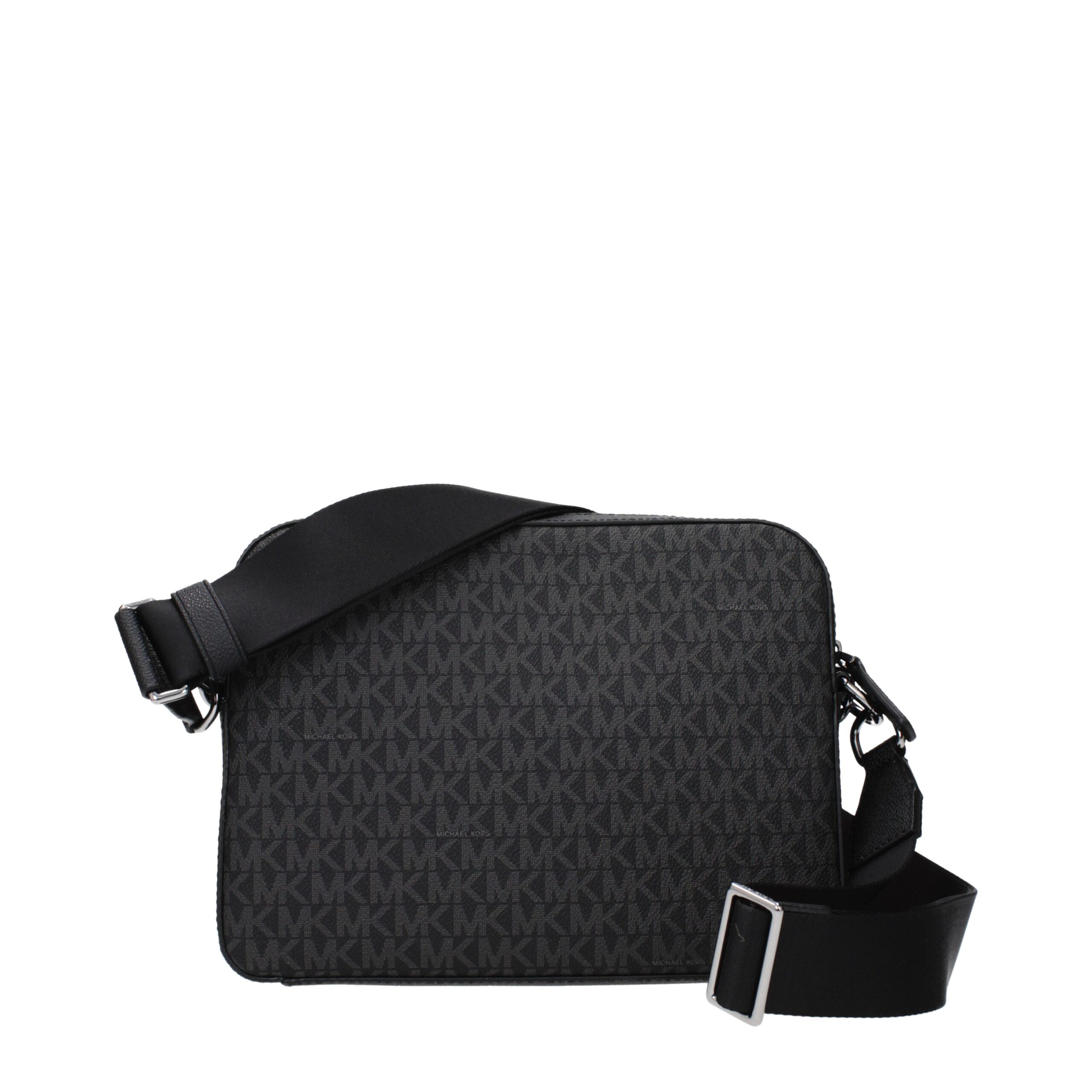 Michael Kors Black Fabric Crossbody Bag - Image 3