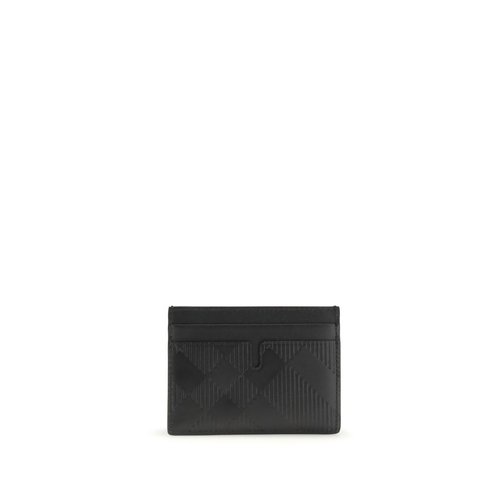 Burberry Black Calf Leather Bos Taurus Wallet - Image 2