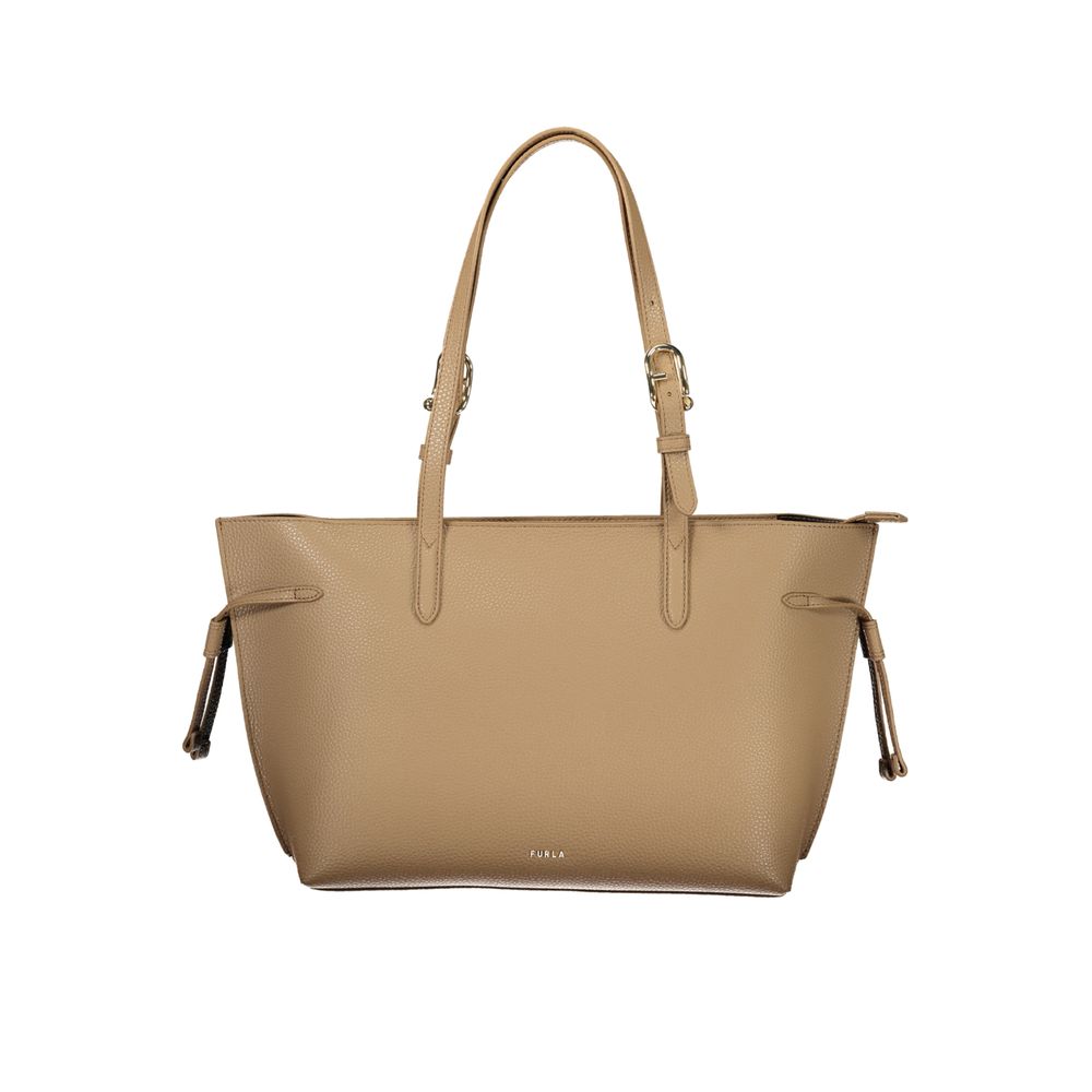 Furla Marrone Leather Woman Handbag