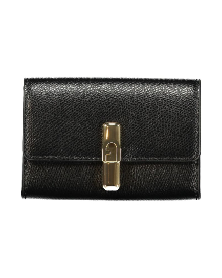 Furla Nero Leather Women Wallet