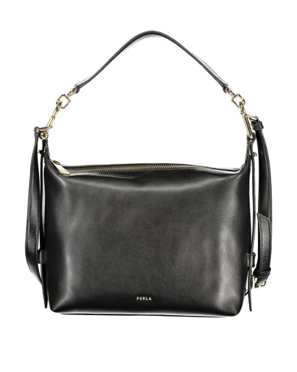 Furla Nero Leather Women Bag