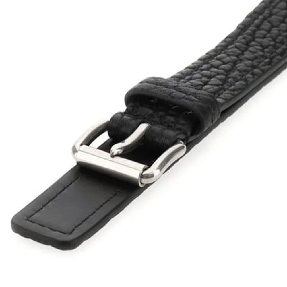 Prada Black Calfskin Regular Belt - Image 2