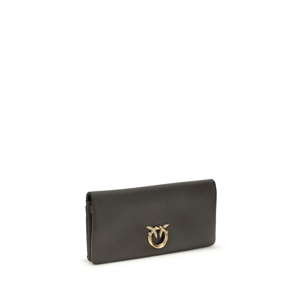 PINKO Bicolor Calf Leather Bos Taurus Clutch Bag - Image 2