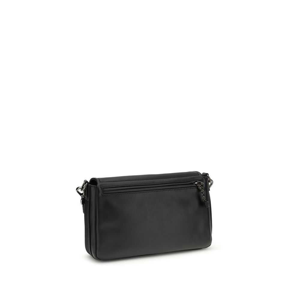 Fendi Black Calf Leather Bos Taurus Shoulder Bag - Image 3