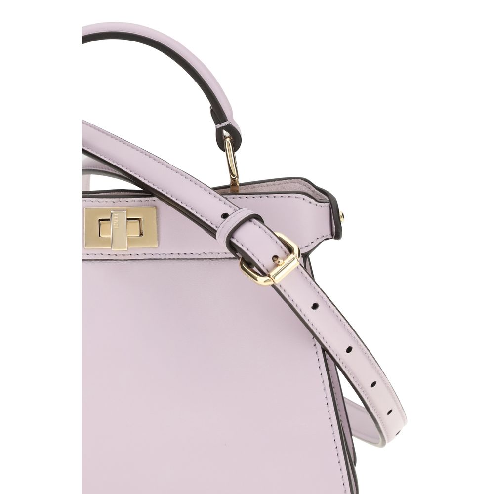 Fendi Purple Calf Leather Bos Taurus Shoulder Bag - Image 4