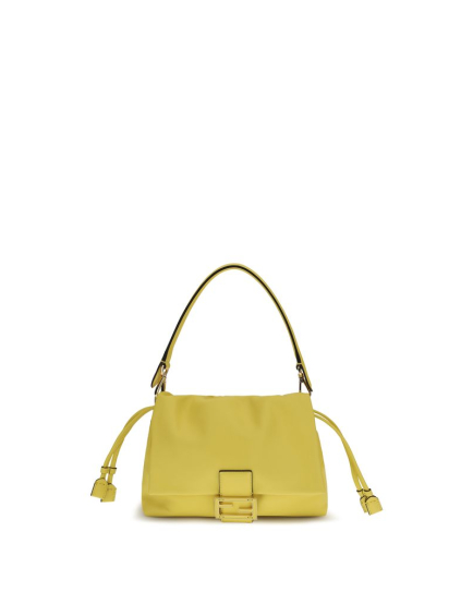 Fendi Bicolor Calf Leather Bos Taurus Shoulder Bag