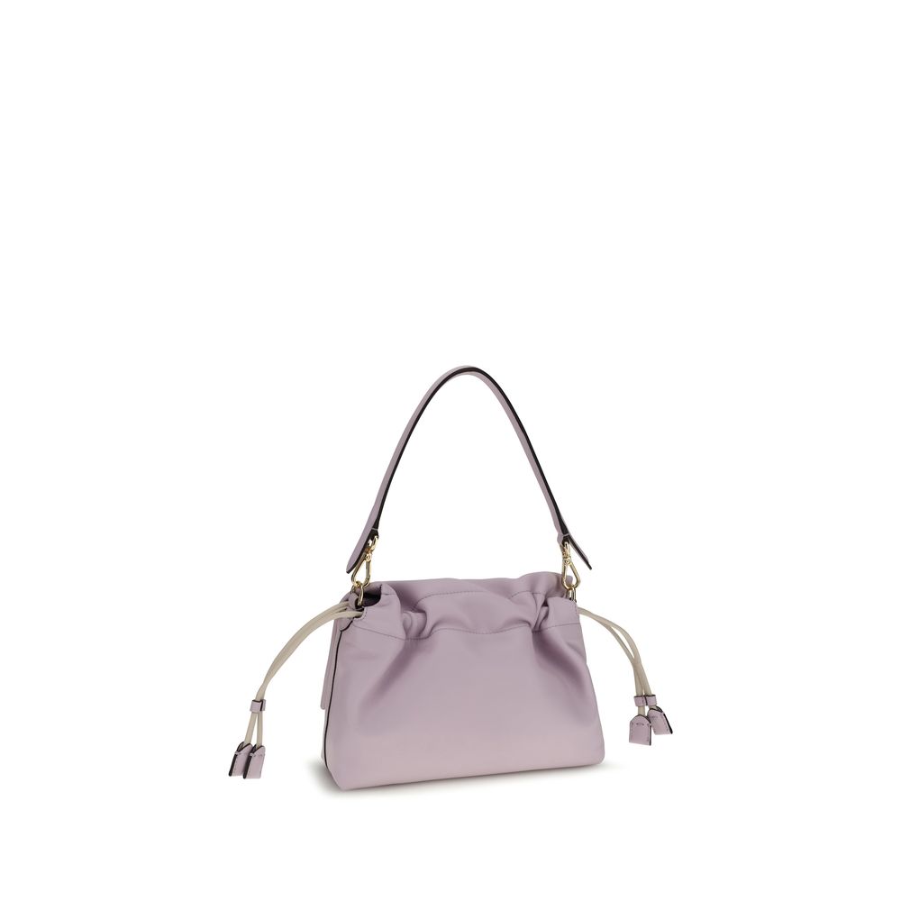 Fendi Purple Calf Leather Bos Taurus Shoulder Bag - Image 3